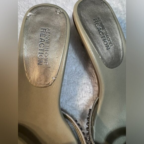 Kenneth Cole Kitten Heel Open Toe 🌟✨✨🌟Size 7.5 NWOT - Picture 3 of 9